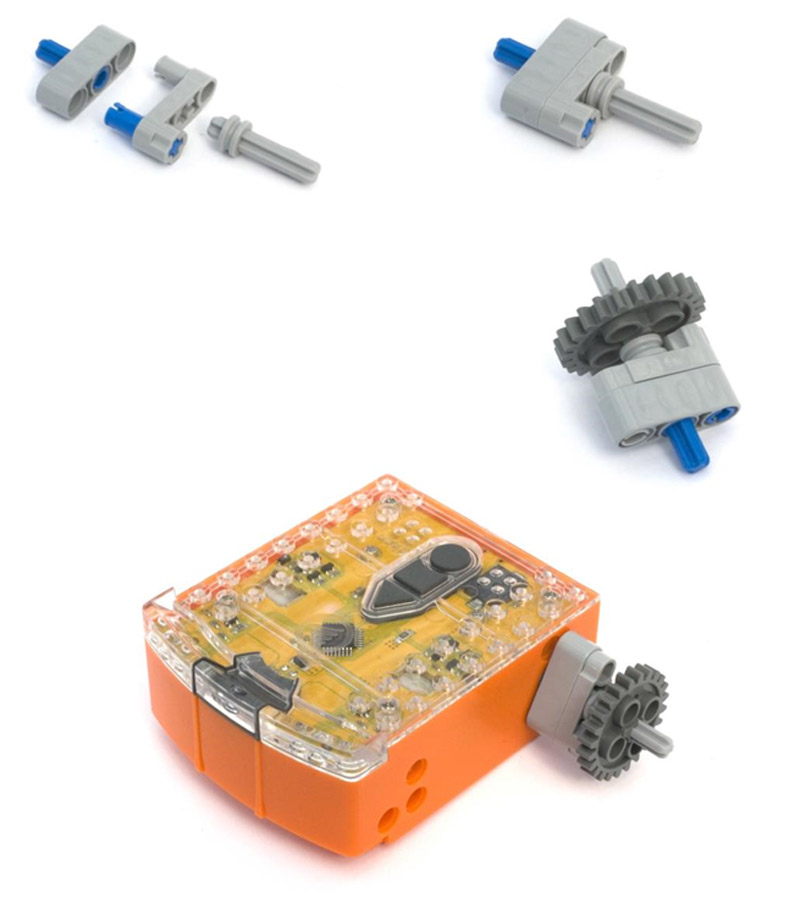 lego robot printer clutch drive gear