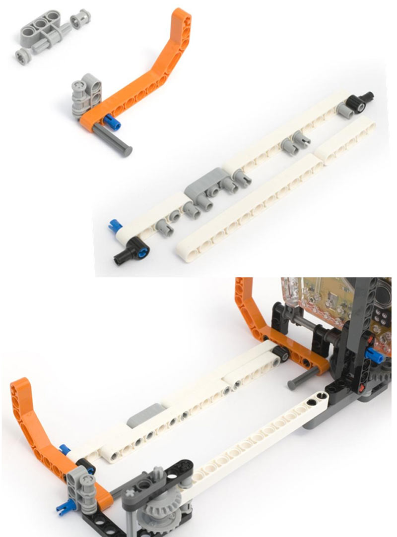 lego robot pen runner