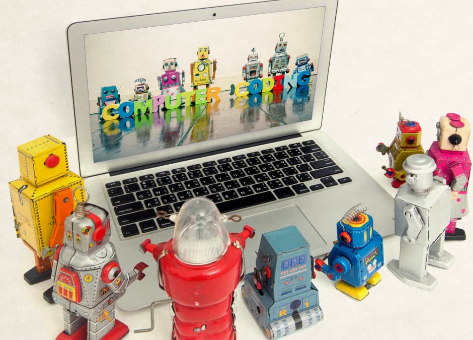Robots in the classroom blog image