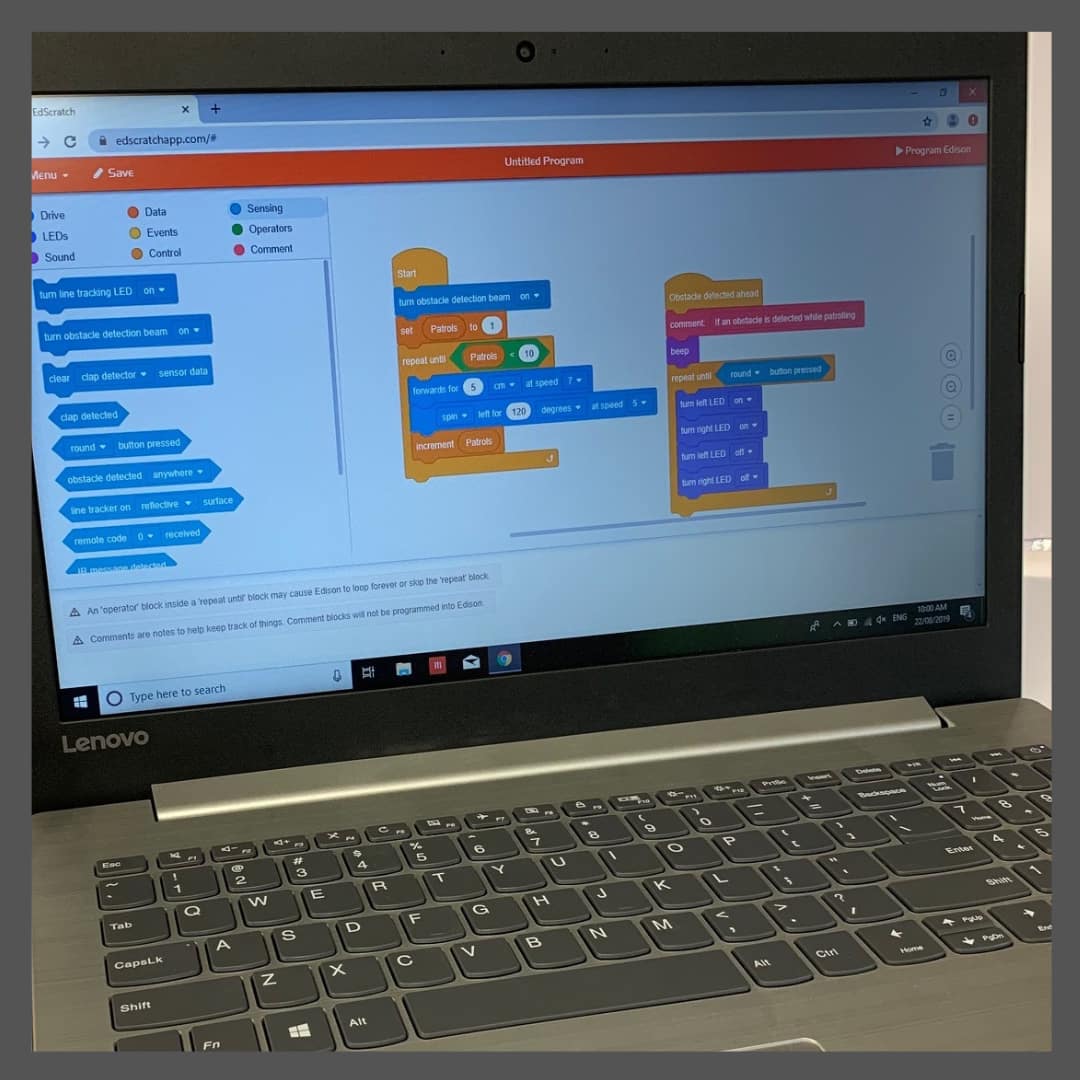 Coding with EdScratch